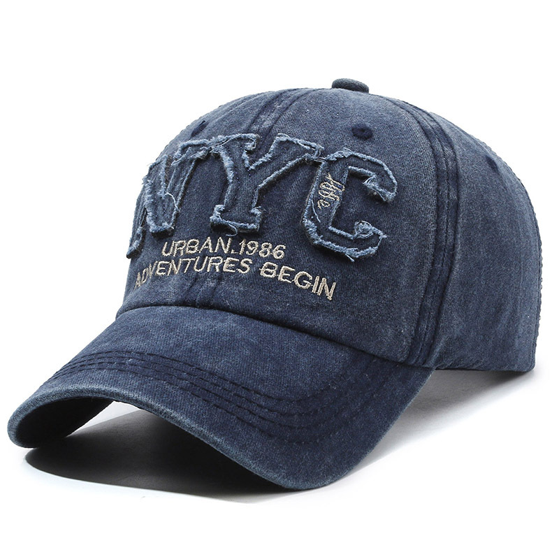 Embroidery Nyc - Adjustable Women's Black Baseball Cap -