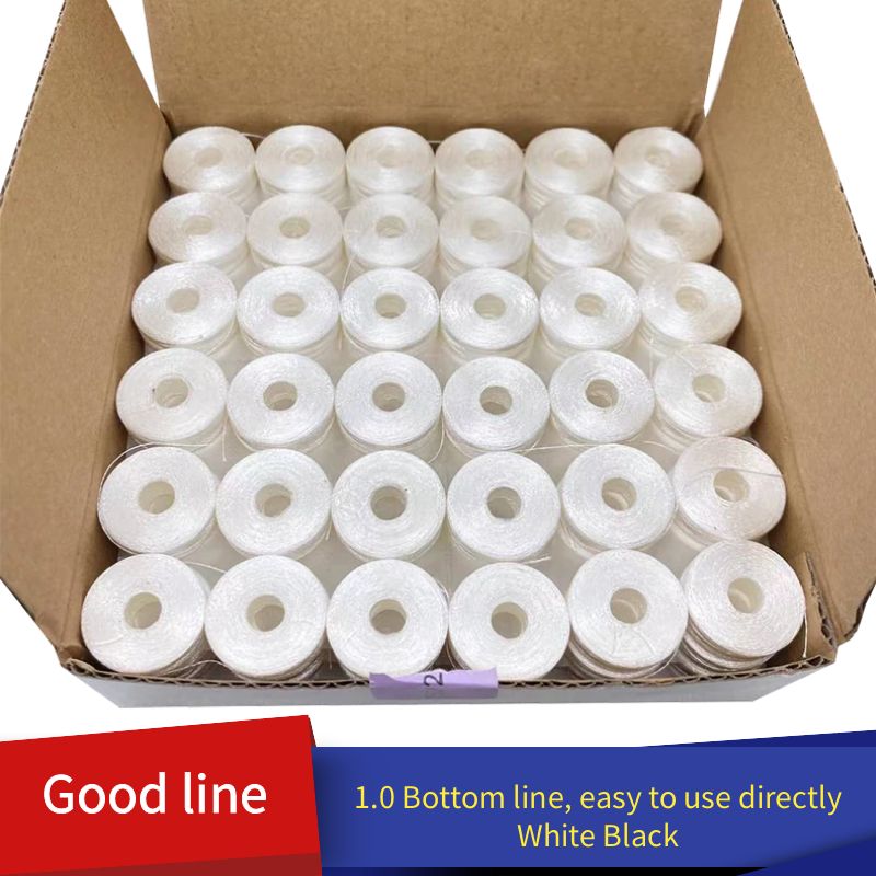 Embroidery Fonts - White Color black color Sideless paper