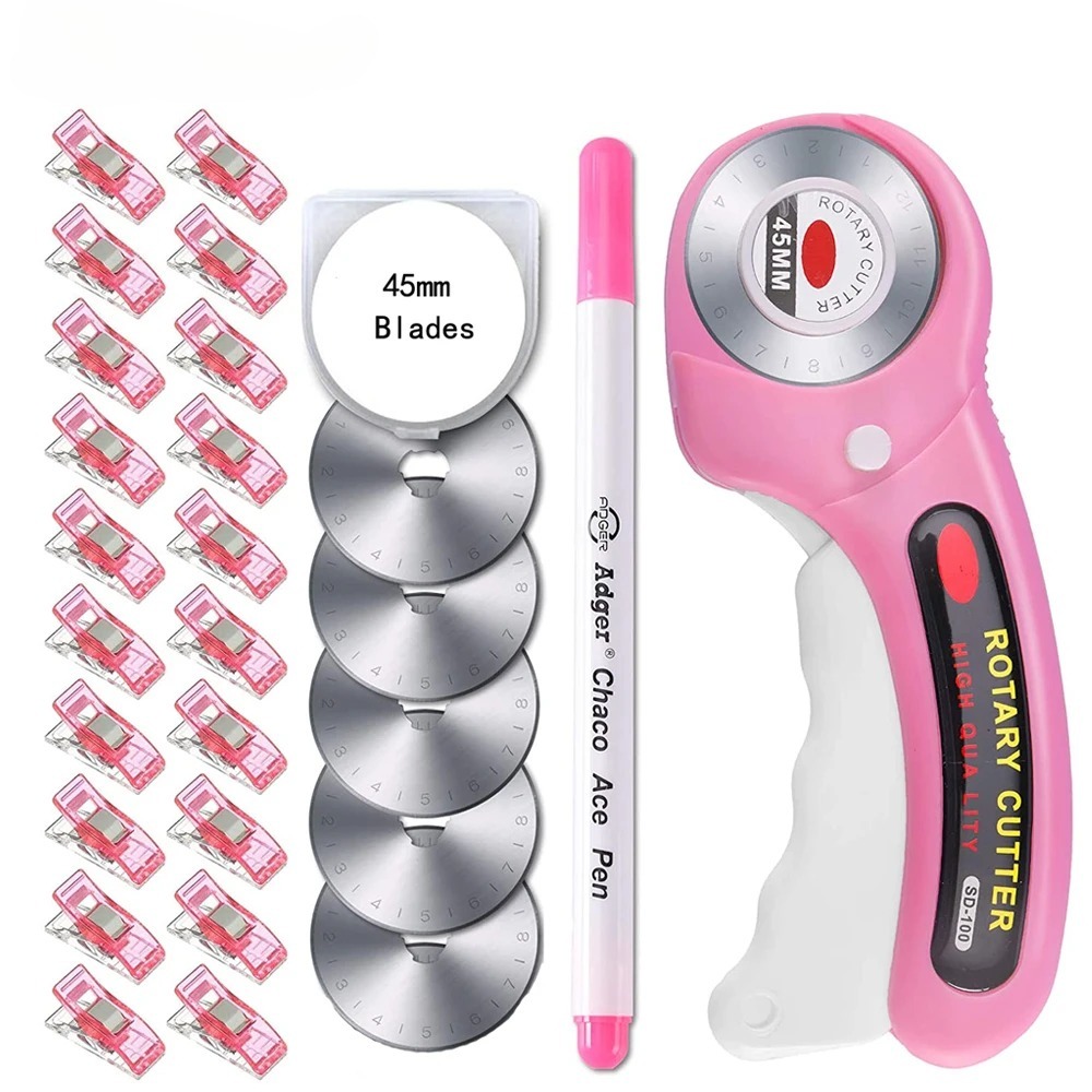 Embroidery Converter - 5mm Rotary Cutter with 5pcs Replacement