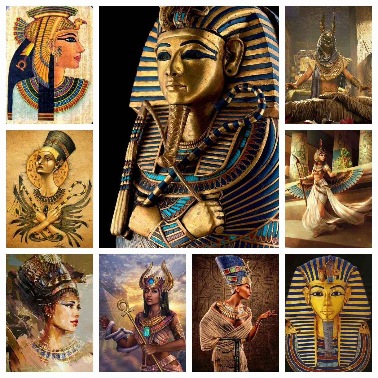 5D DIY Diamond Painting Ancien - Embroidery In Egypt recension och pris