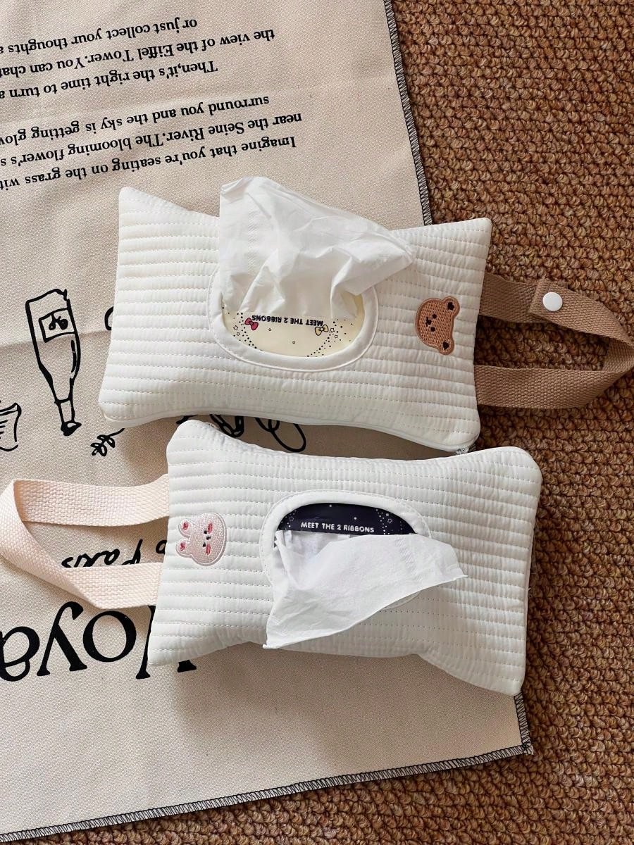1 piece solid color car tissue - Embroidery Fonts recension och pris