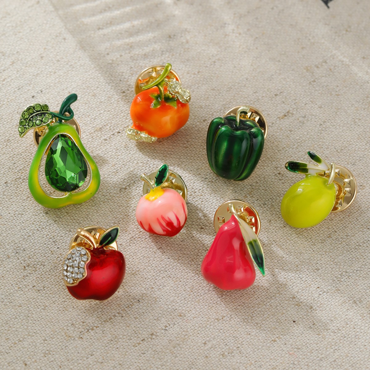 Cute cherry fruit brooch trend - Embroidery Simple recension och pris