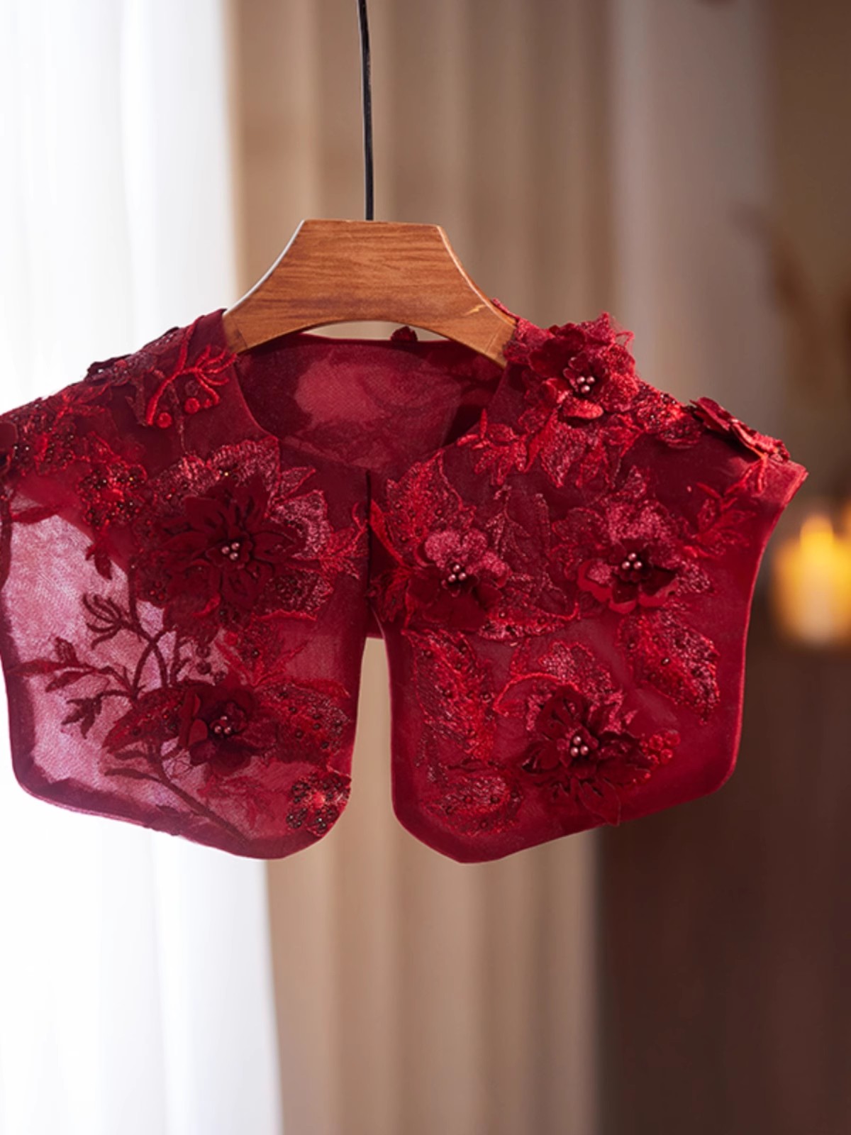 Women's Fashion Embroidery Win - Embroidery Red recension och pris