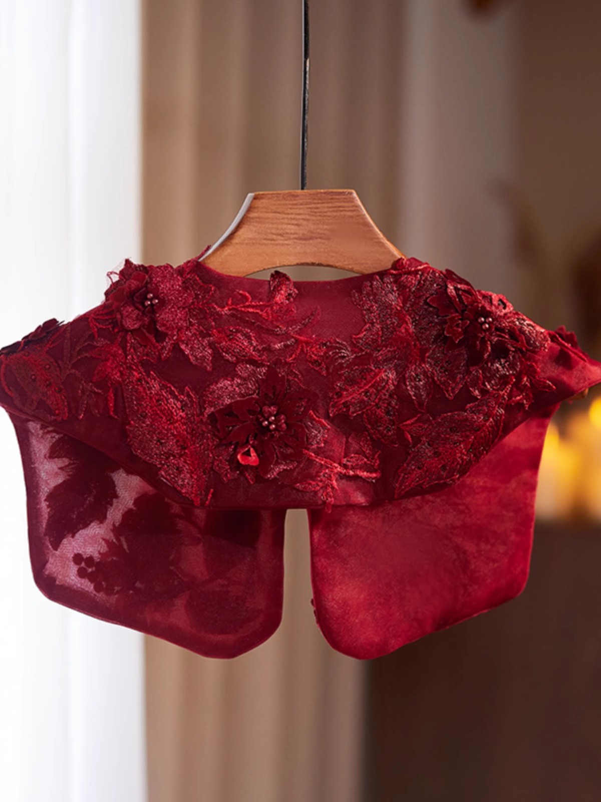 Women's Fashion Embroidery Win - Embroidery Red recension och pris