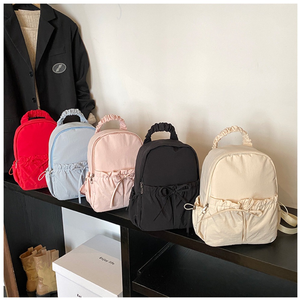 Japanese Style Women's Backpac - Embroidery Simple recension och pris