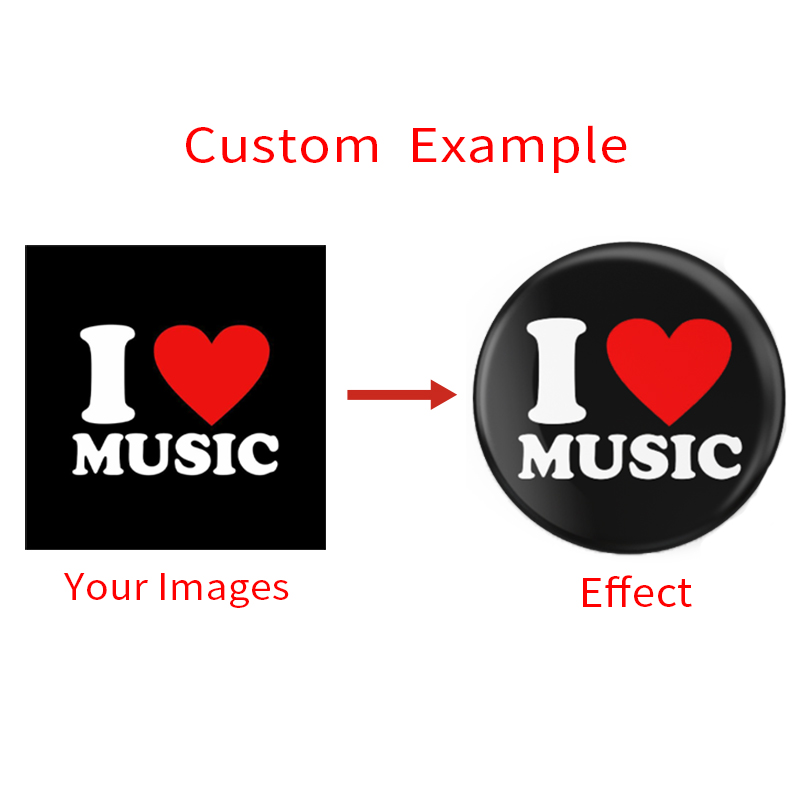 Custom Your Own Logo Pins Pers - Embroidery Simple recension och pris