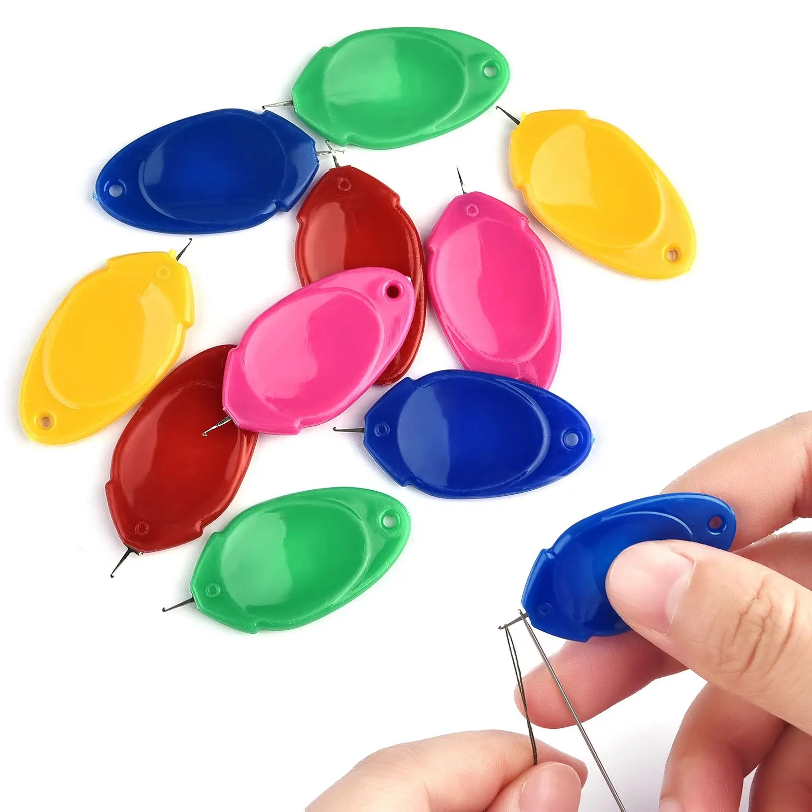 10pcs Needle Threader Elderly  - Embroidery Converter recension och pris
