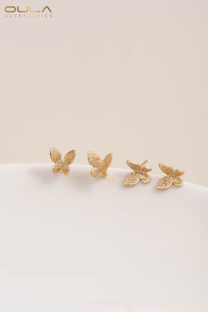 1Pair 925 Silver Needle 14K Go - Embroidery Gold recension och pris