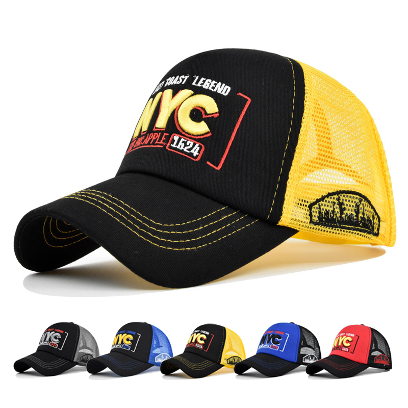 Baseball Cap Adult Net cap Sum - Embroidery Nyc recension och pris
