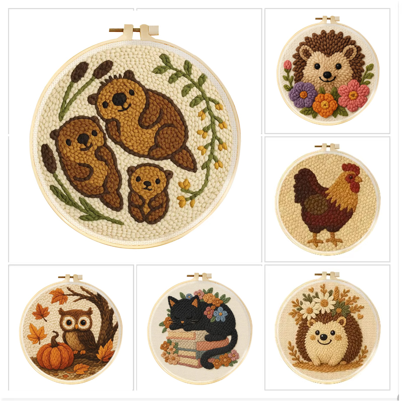 Punch Needle Embroidery Kits F - Embroidery Converter recension och pris