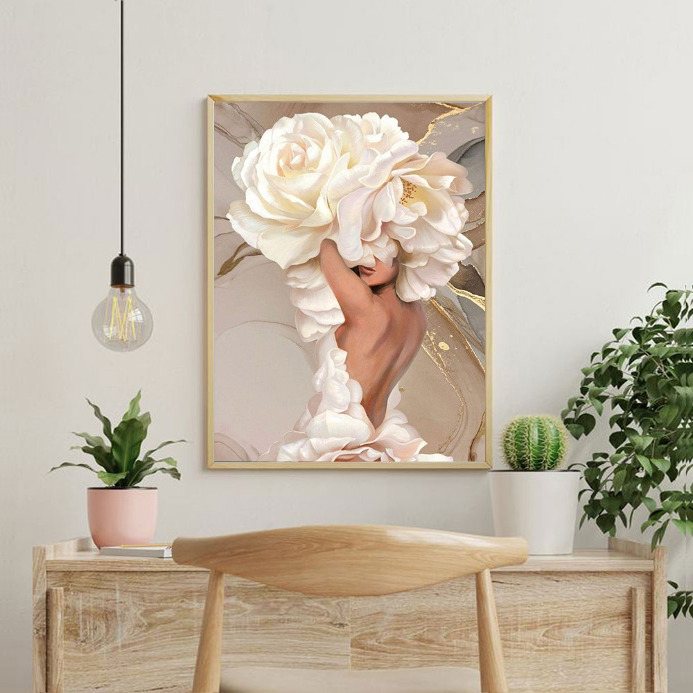 Diamond Embroidery New 2025 Di - Embroidery Flower recension och pris