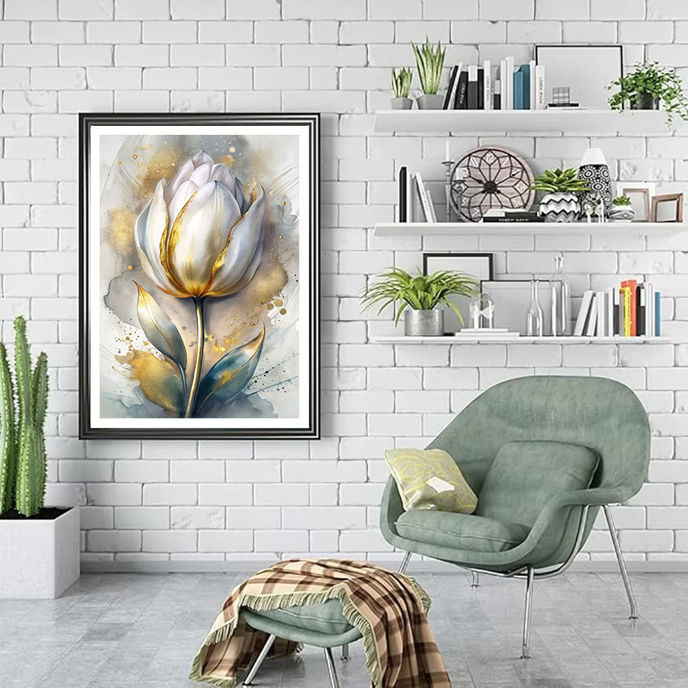 Diamond Embroidery New 2025 Di - Embroidery Flower recension och pris