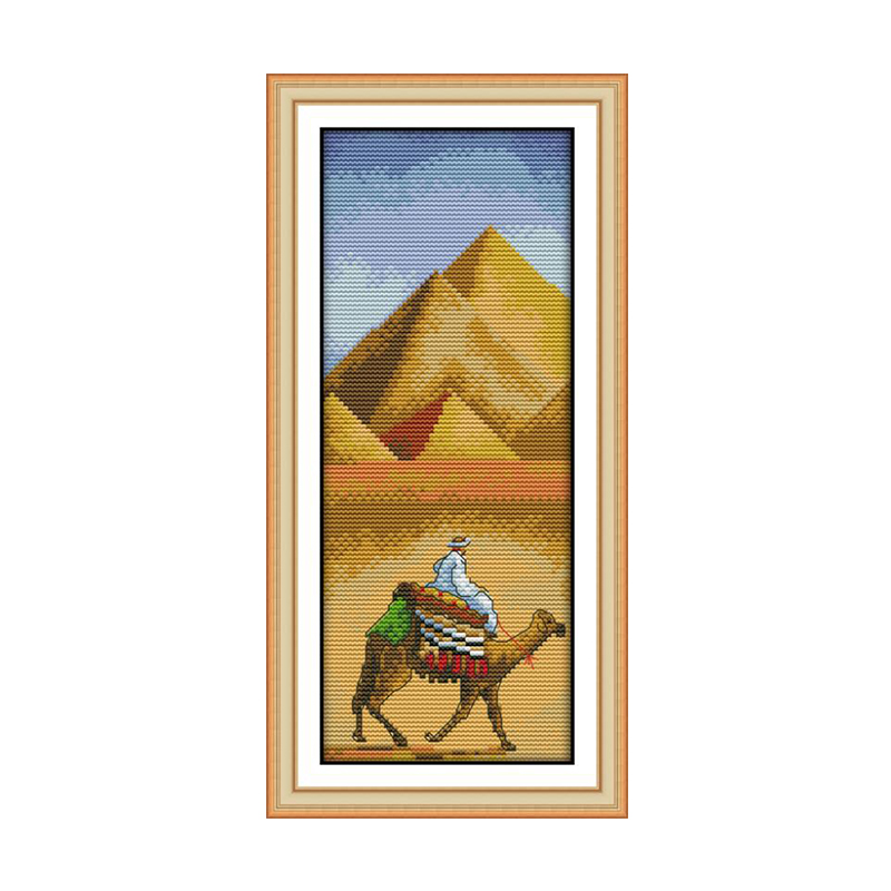 Joy Sunday Pyramids Egypt Chin - Embroidery In Egypt recension och pris