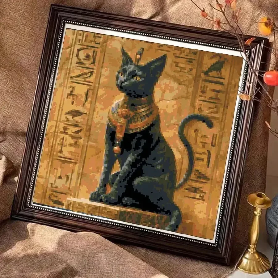 Ancient Egypt cat New Style di - Embroidery In Egypt recension och pris