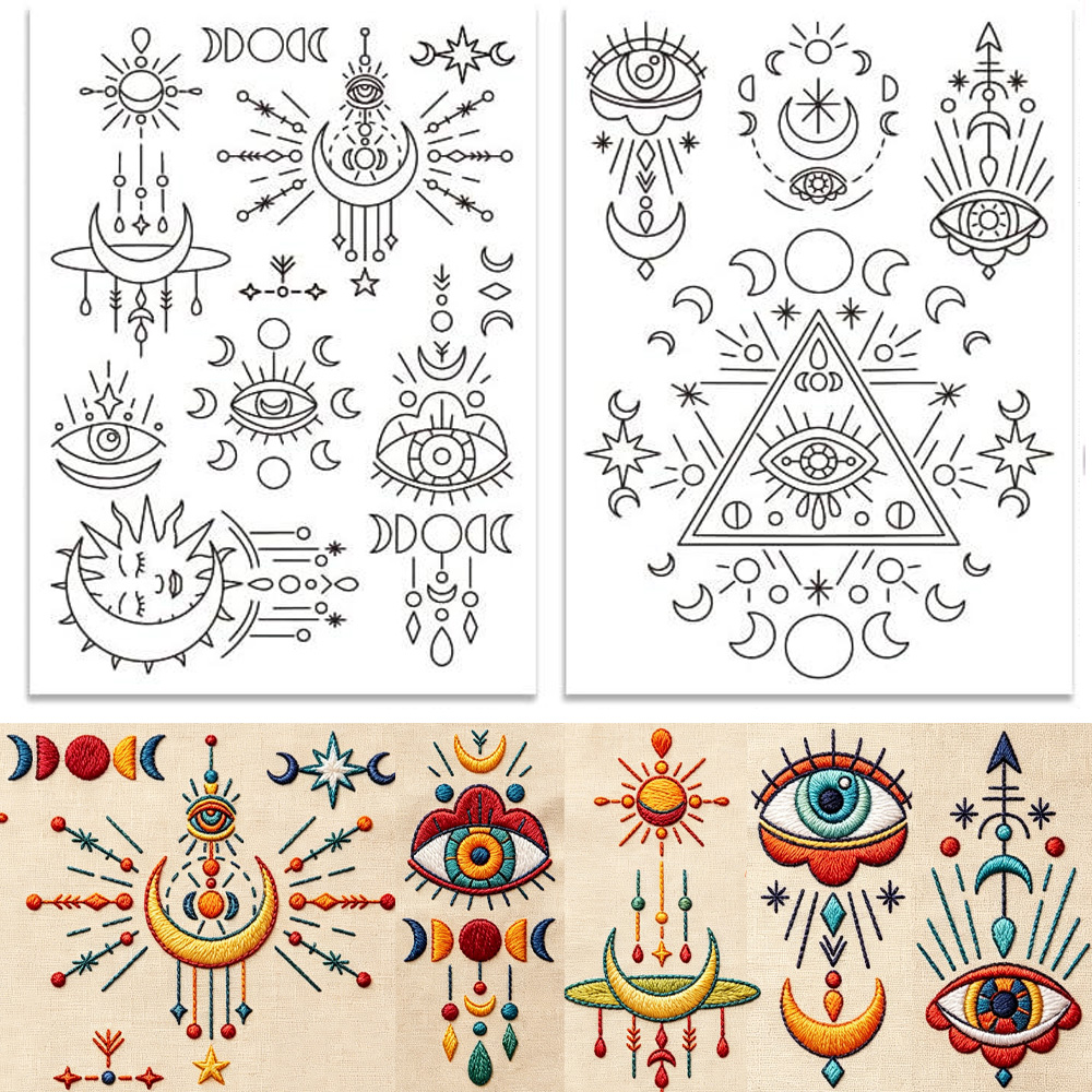 Stick And Stitch Mystical Sun  - Embroidery Meaning recension och pris