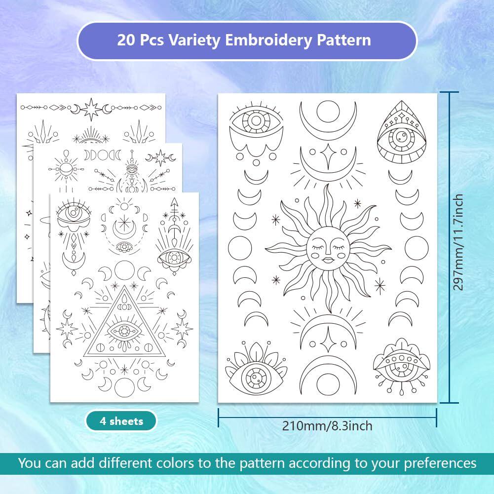 Stick And Stitch Mystical Sun  - Embroidery Meaning recension och pris