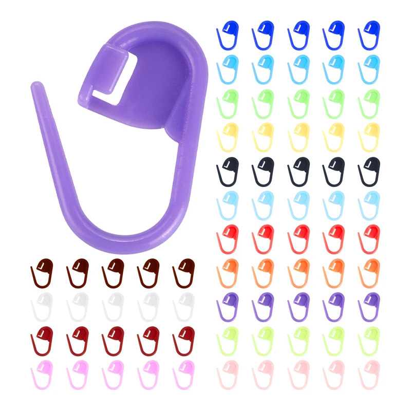 50/200/500pcs Knitting Crochet - Stitch Marker Ring recension och pris