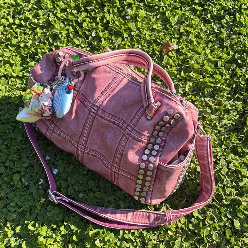Large Capacity Crossbody Bags  - Embroidery Meaning recension och pris