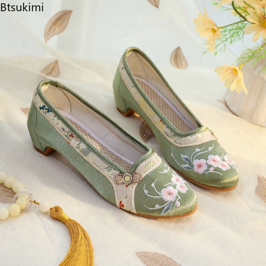 2026 New Women's Shoes Ethnic  - Embroidery Simple recension och pris