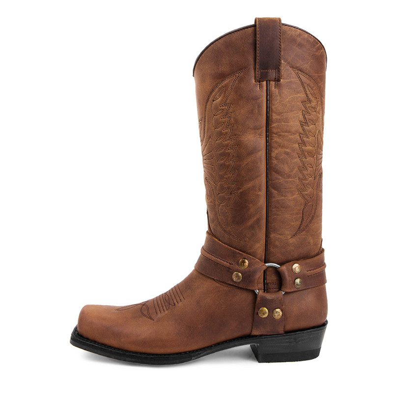 New Men's Motorcycle Boots Fas - Embroidery Youtube recension och pris