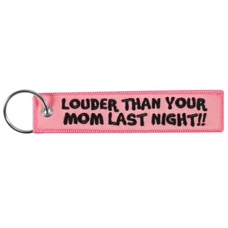 LOUDER THAN YOUR MOM Quotes Ke - Embroidery Quote recension och pris