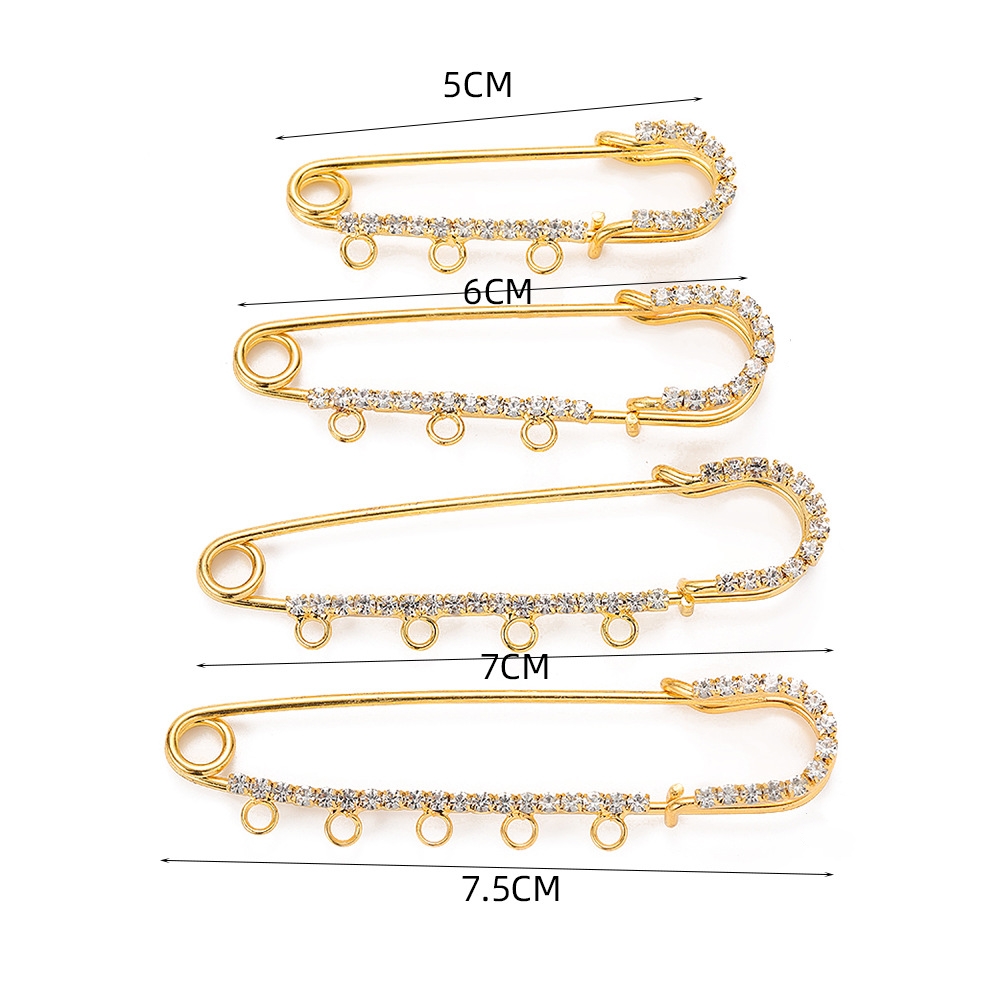 5pcs 50/60/70/75mm Rhinestone  - Embroidery Simple recension och pris