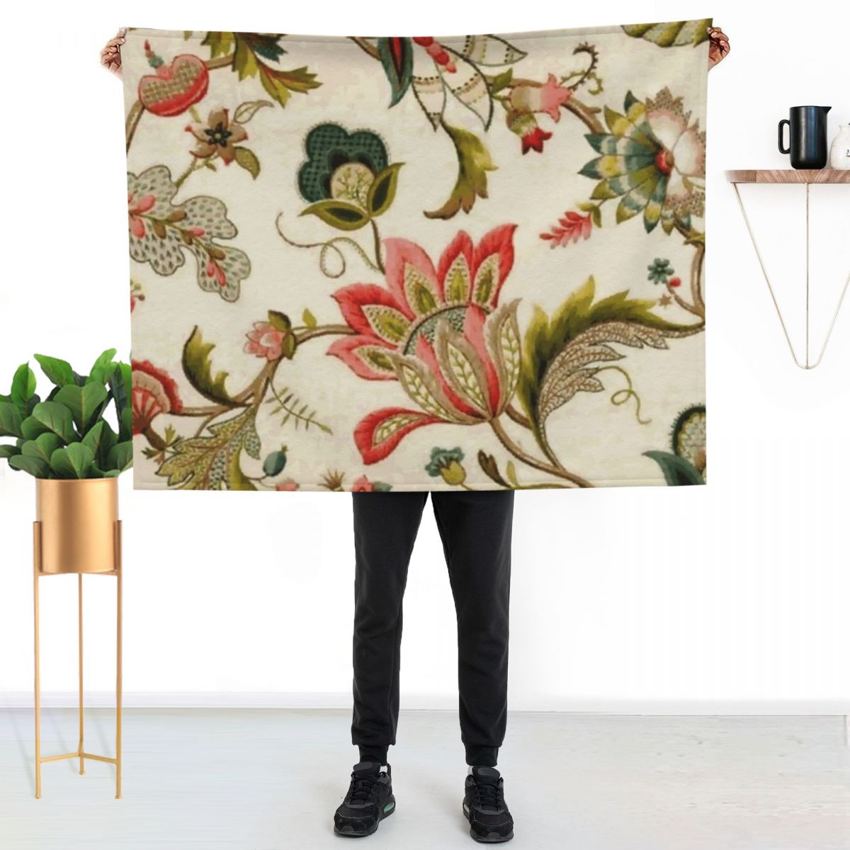 Jacobean Floral Crewel Embroid - Embroidery Vector recension och pris