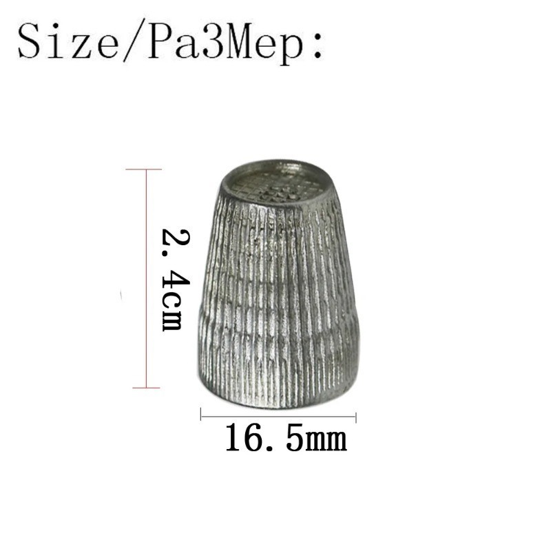 1Pcs Alloy Thimble Metal Sewin - Stitch Marker Ring recension och pris