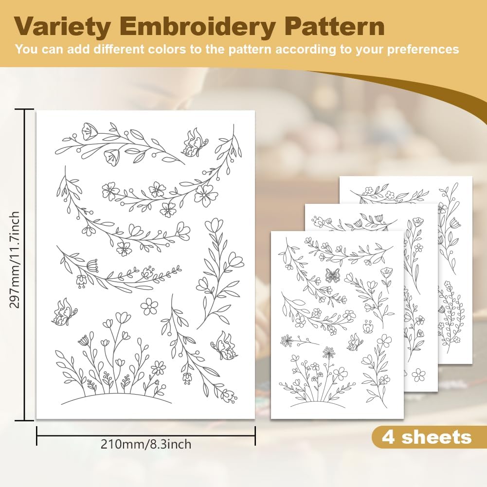 Water Soluble Embroidery Stabi - Embroidery Meaning recension och pris