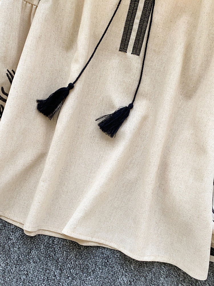 Women Bohemian-style Blouse Em - Embroidery On Shirt recension och pris