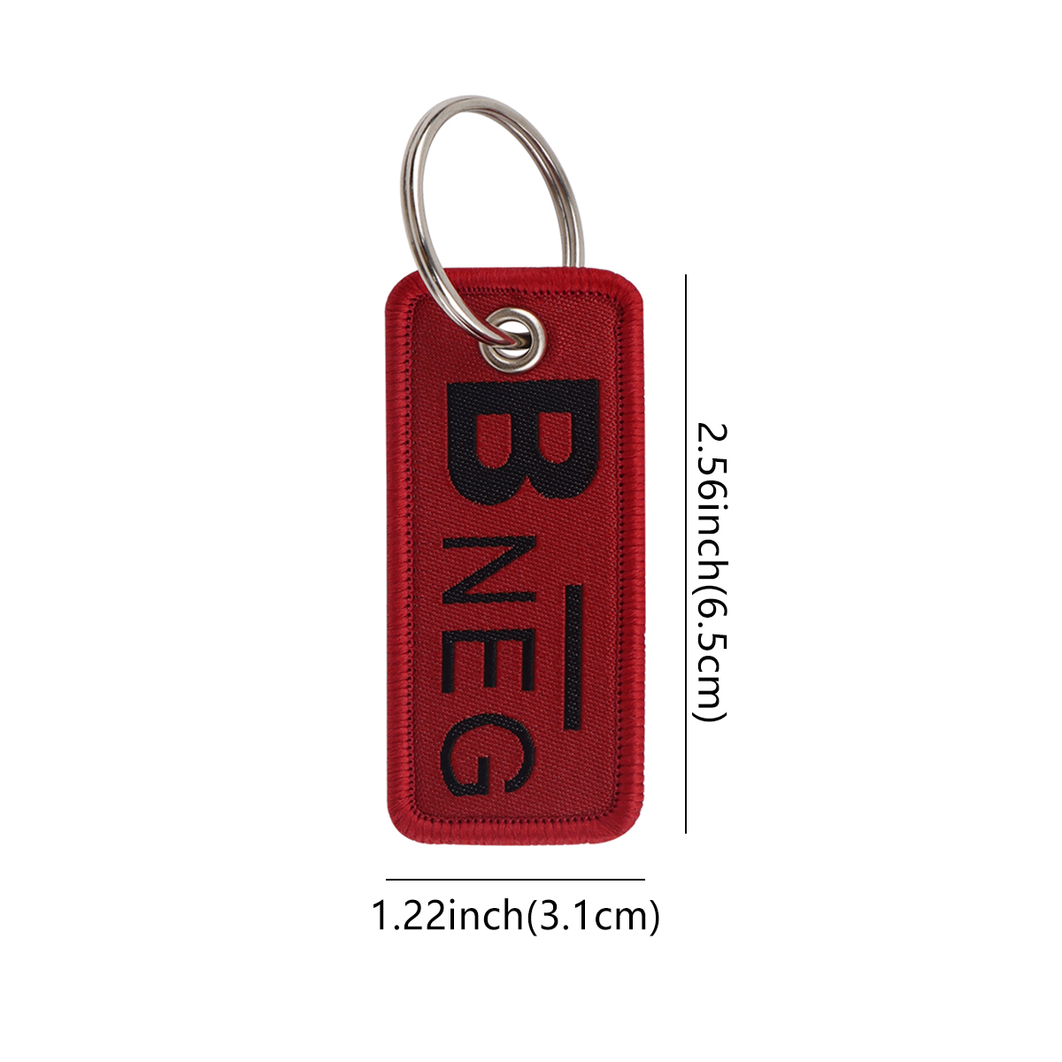 Blood Type Embroidery Key Fobs - Embroidery Fonts recension och pris