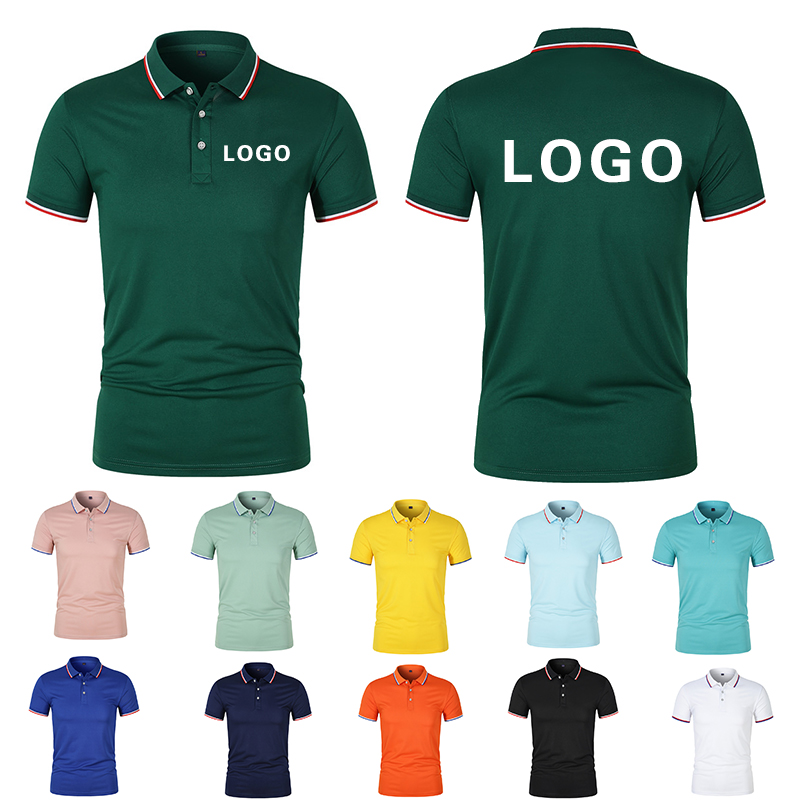 Summer Men Women Lapel Short S - Embroidery On Shirt recension och pris