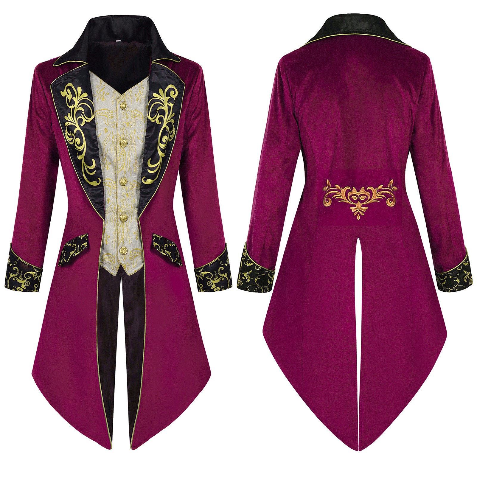 Women's Printed Long Sleeve Vi - Embroidery Gold recension och pris