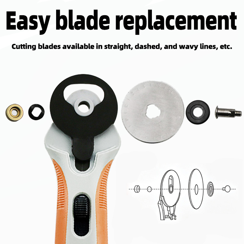 45mm Rotary Cutter, Fabric Cut - Embroidery Converter recension och pris