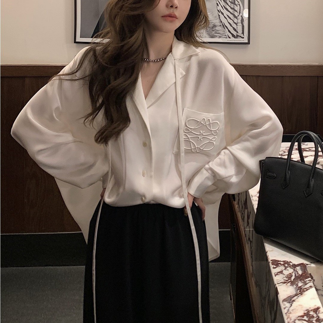 Women Blouse 2026 New Spring S - Embroidery On Shirt recension och pris