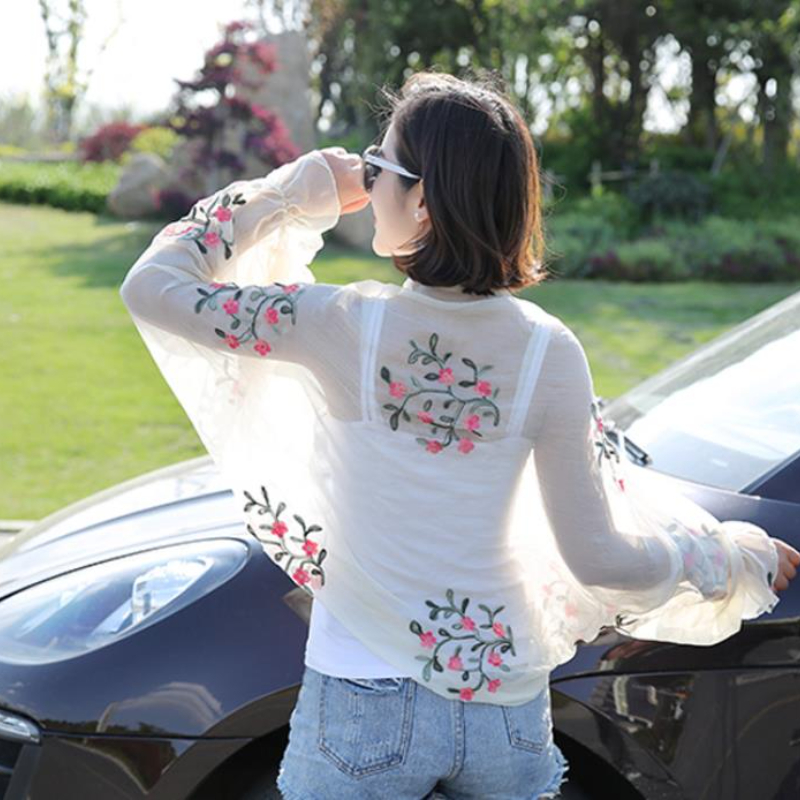 2025 Summer New Women Long Cas - Embroidery On Shirt recension och pris