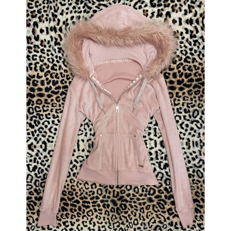 Hoodie Coat Women Punk Hooded  - Embroidery Zip Up Hoodie recension och pris
