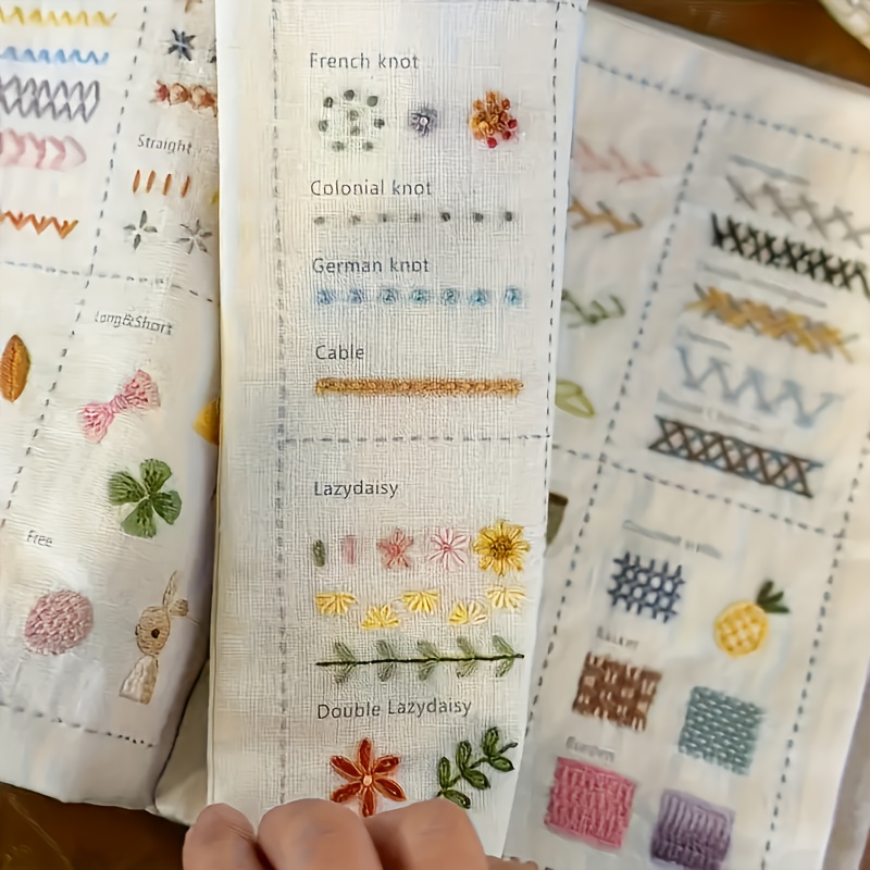 Sewing Exercise Book, Embroide - Embroidery Guide Book recension och pris