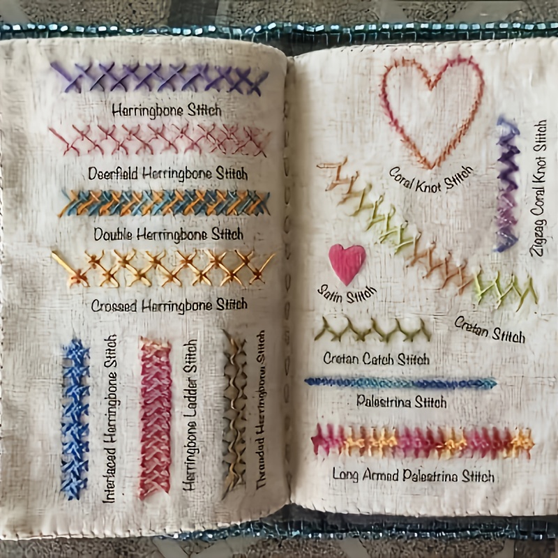 Sewing Exercise Book, Embroide - Embroidery Guide Book recension och pris