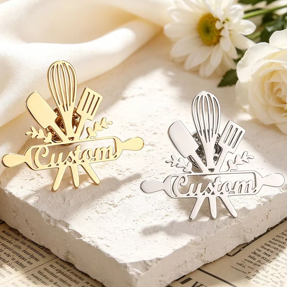 Customized Personalized Stainl - Embroidery Simple recension och pris