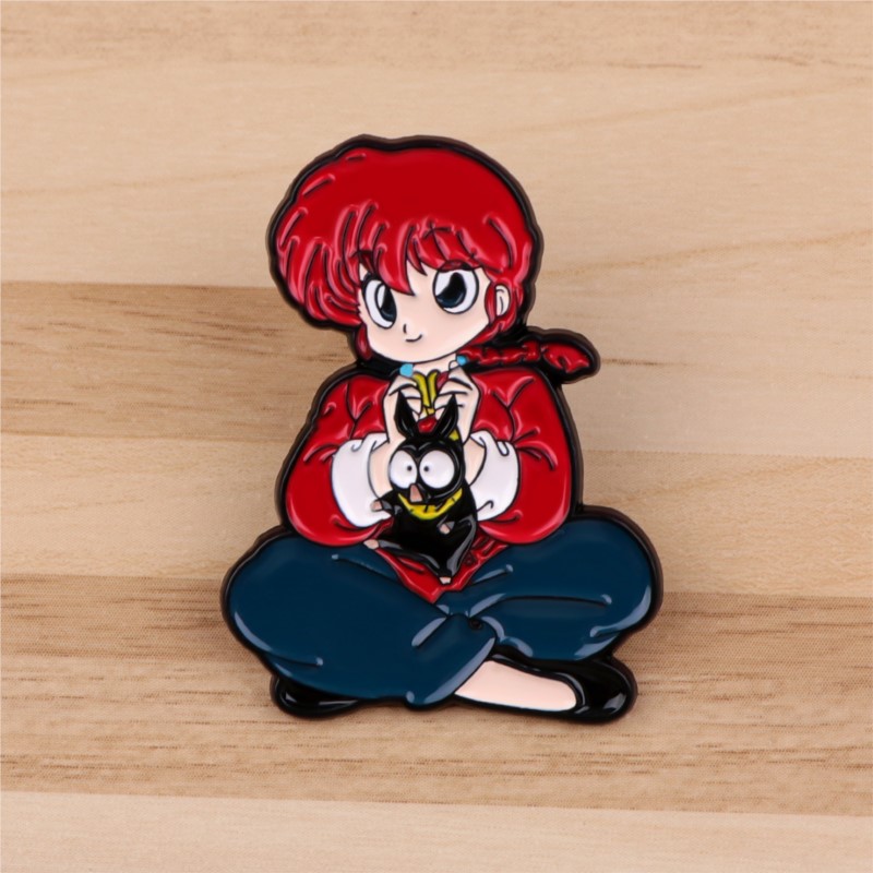 Cute Q Version Cartoon Girl Bl - Embroidery Simple recension och pris
