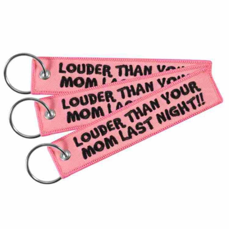 【IIOO】LOUDER THAN YOUR MOM Quo - Embroidery Quote recension och pris
