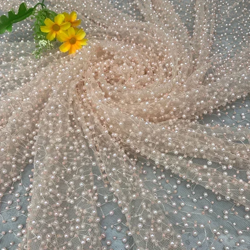 1yard Pearl Mesh Fabric Round  - Embroidery Youtube recension och pris