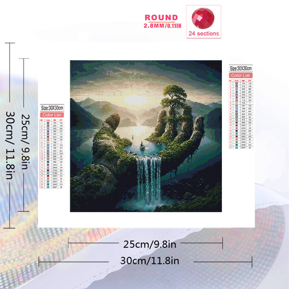 Momoart Diamond Painting River - Embroidery Meaning recension och pris