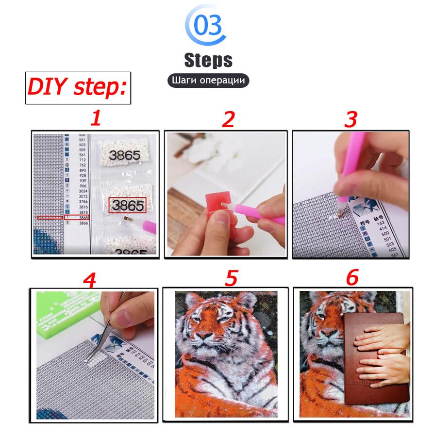 Full Diamond Embroidery Kit Ne - Embroidery In Egypt recension och pris