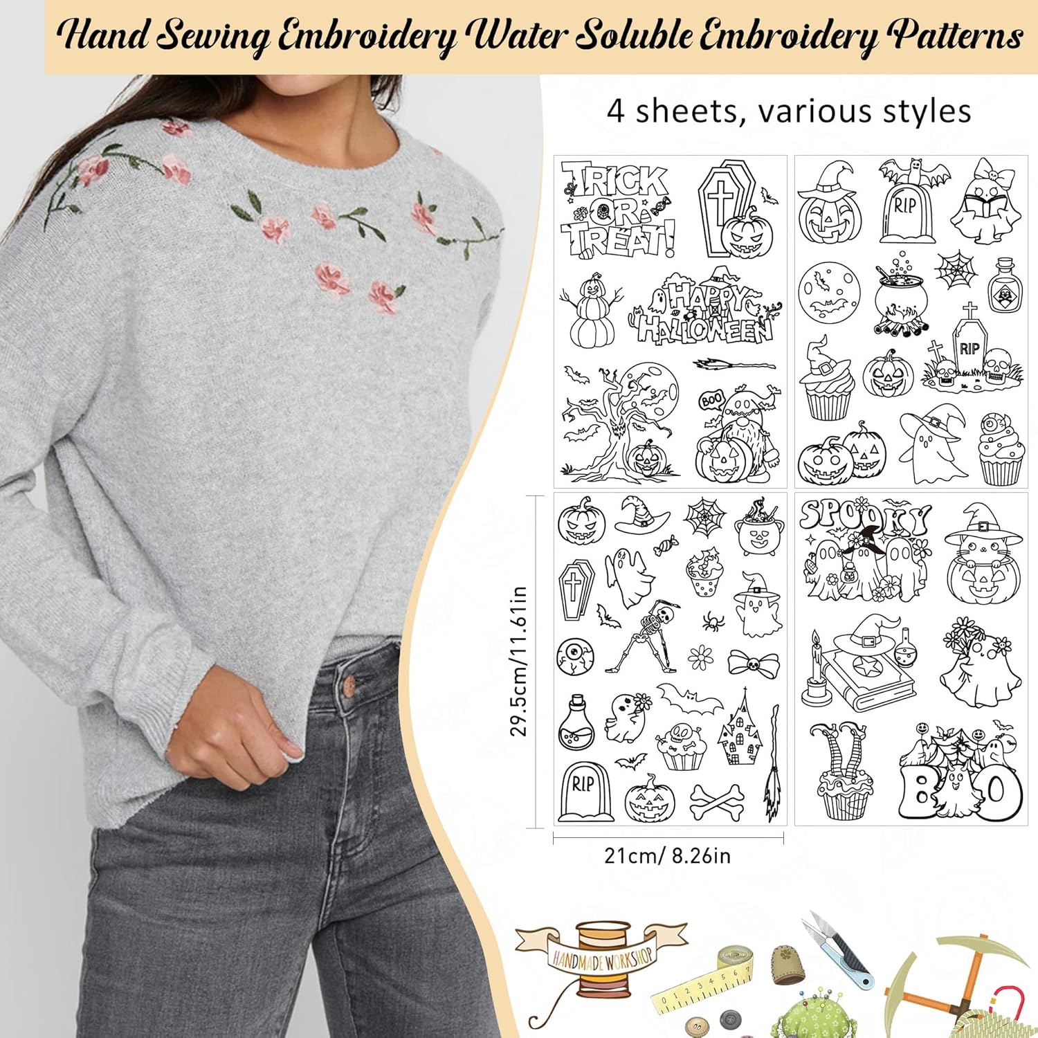 Water Soluble Stabilizer Embro - Embroidery Meaning recension och pris