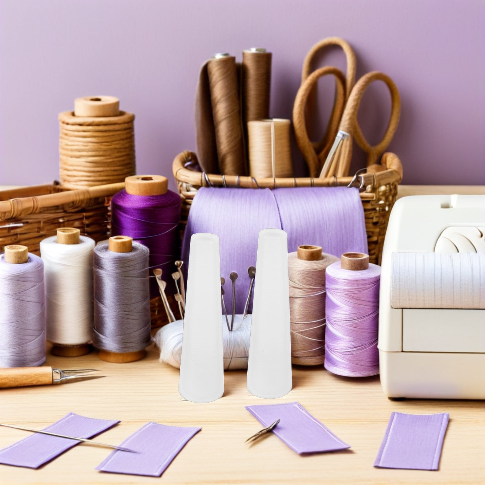 12Pcs Plastic Yarn Winding Tub - Embroidery Youtube recension och pris
