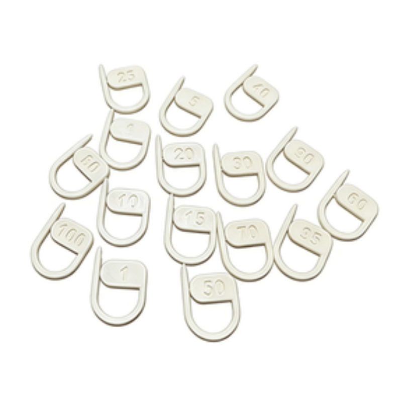 16PCS Digital Knitting Markers - Stitch Marker Ring recension och pris