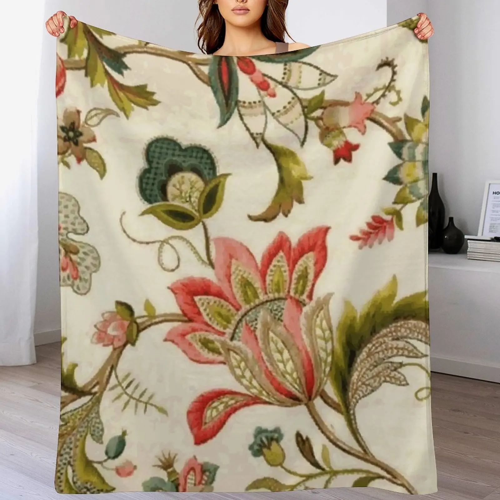 Jacobean Floral Crewel Embroid - Embroidery Vector recension och pris