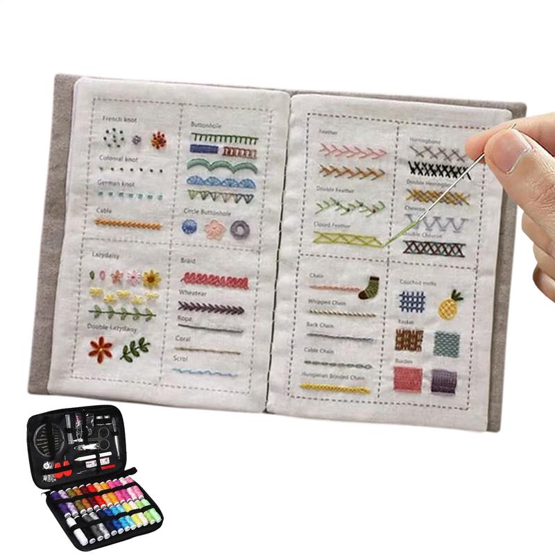 Embroidery Stitches Book Sewin - Embroidery Guide Book recension och pris